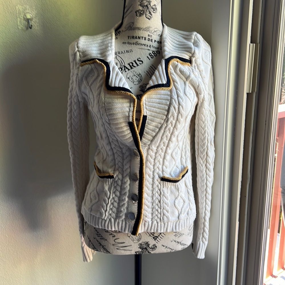 MAJE vintage button up cotton cardigan S. Reposh.